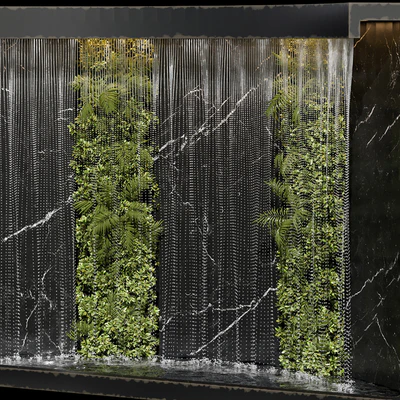 Waterfall fountains cascade 24 — Вид 3