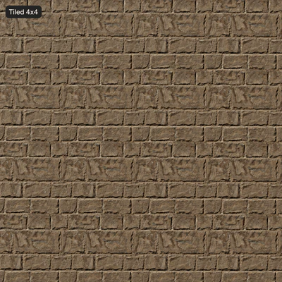 stained old stone block wall texture — View 6