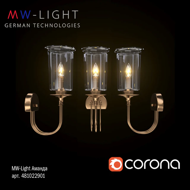 Бра MW-Light Аманда 481022901 — Скачать