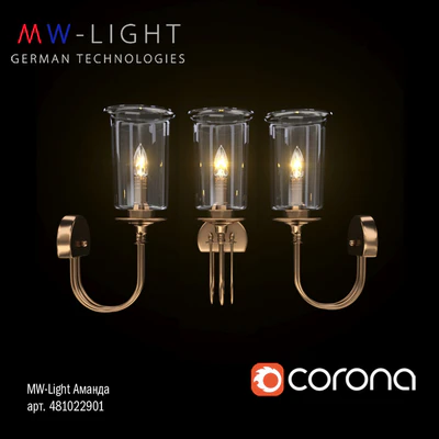 Бра MW-Light Аманда 481022901 — Вид 1