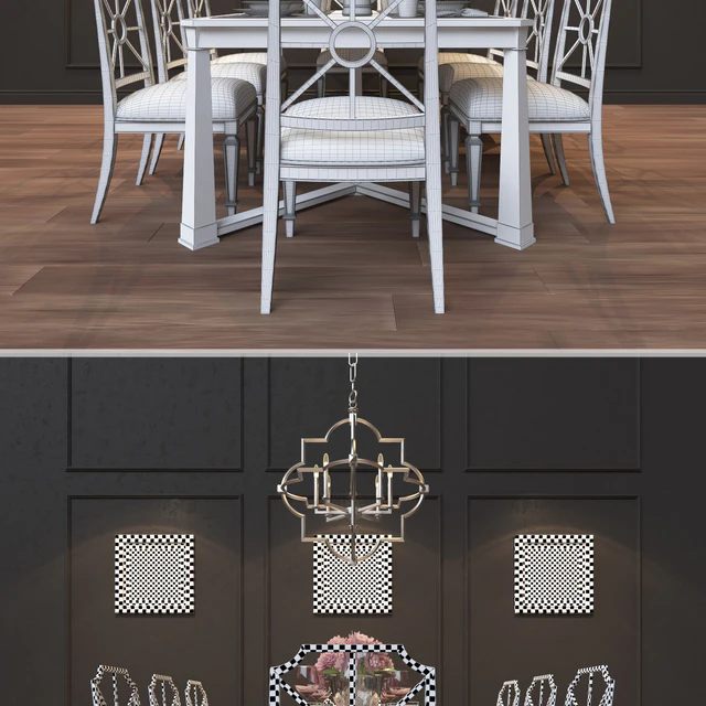 Stanley Wethersfield Estate-Rectangular Dining Table — Скачать