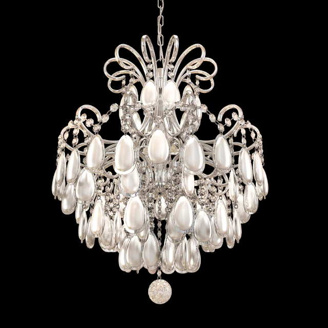 Chandelier Crystal Lux Sevilia SP4 Silver — Descargar