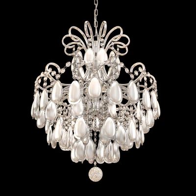 Chandelier Crystal Lux Sevilia SP4 Silver — Ver 1