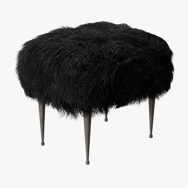 Mongolian Lamb Ottoman — Descargar