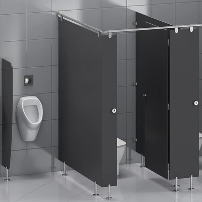 Sanitary partitions for public toilets FunderMax 1 (constructor) — Ver 4