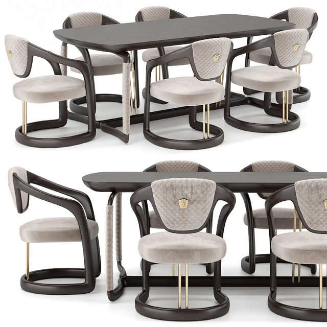 Versace Home Chair Table — Скачать