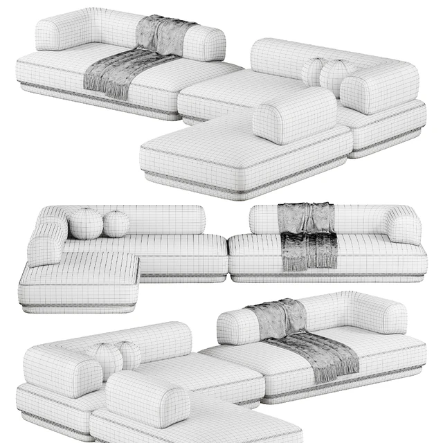 BUMPER Sectional Sofa — Descargar