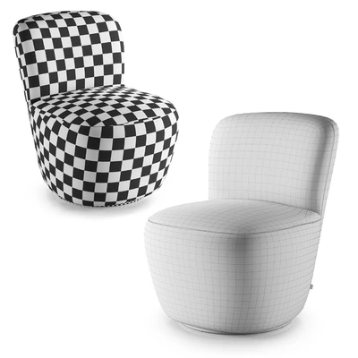 Swivel Chair Doria by Eichholtz — Ver 2