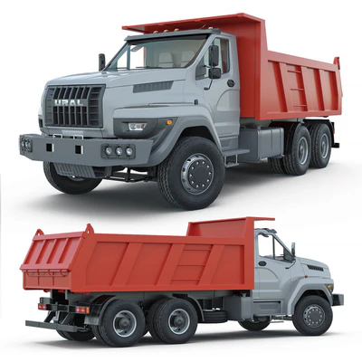 Урал Next 6x4 самосвал — Вид 1