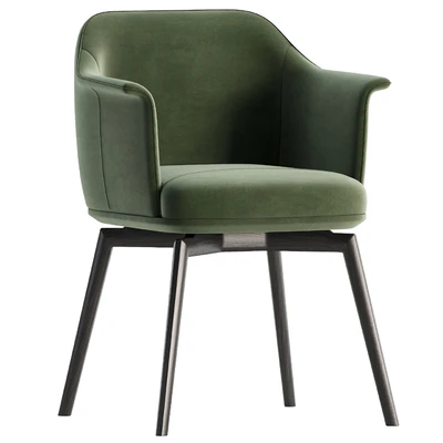Poltrona Frau Archibald Chair — Ver 2