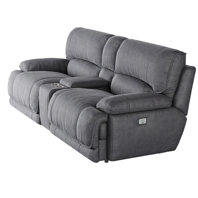American Signature Furniture Mario 3-Piece Dual Power Reclining Sectional — Descargar