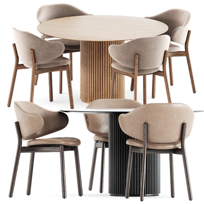 Holly chairs by Calligaris and Palais Royal table by Asplund — Ver 1