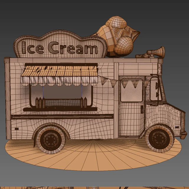 Ice-cream truck — Скачать