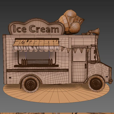Ice-cream truck — Вид 3