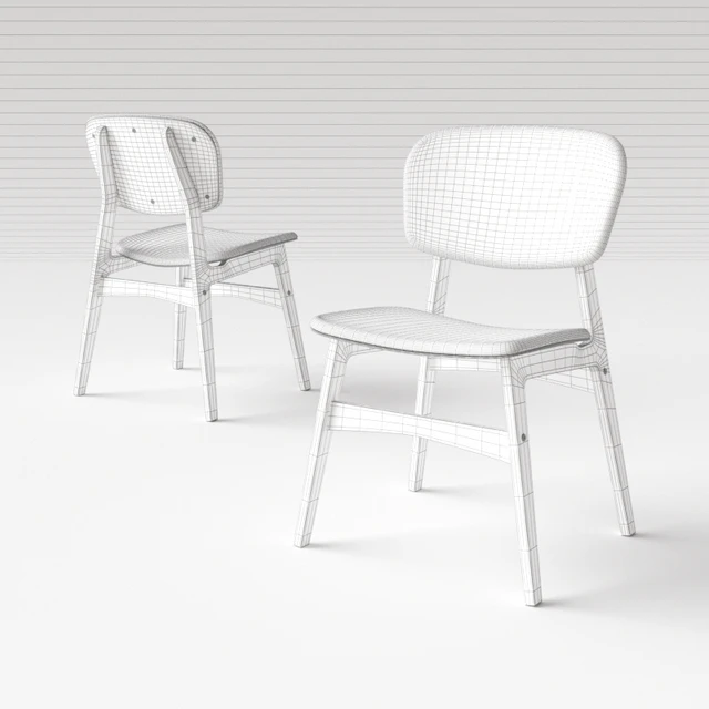 Upholstered chair SID — Descargar
