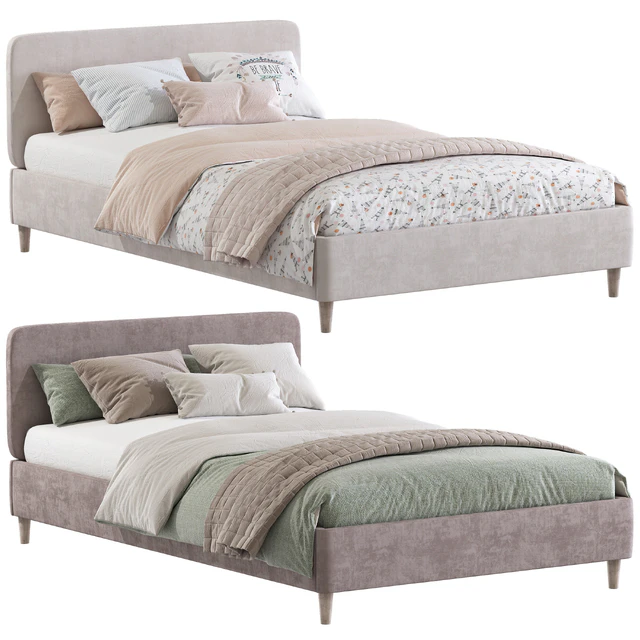 Riley Platform Bed — Descargar