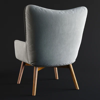 Sessel Hocker Armchair — Ver 3