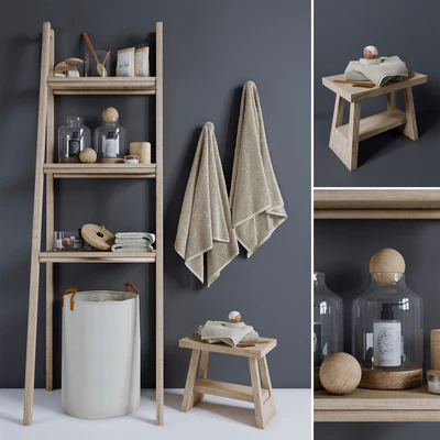 Bathroom decorative set # 8 — Ver 1