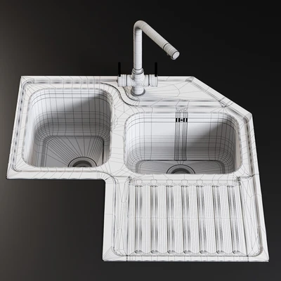Sink Alba and Mixer Amalfi — Ver 2