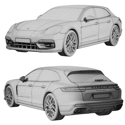 Porsche Panamera GTS Sport Turismo 2019 — Вид 3