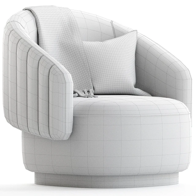 TWIBE Swivel armchair by i4 Mariani — Descargar