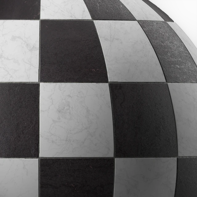 Marble Tile Materials 11- 3 patterns Tile - Pbr 4k Seamless — Скачать