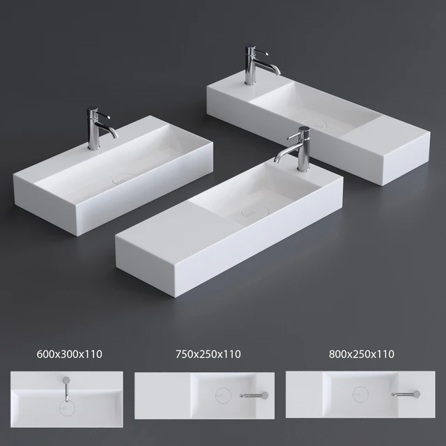 Alice Ceramica Spy Washbasin Set 2 — Descargar