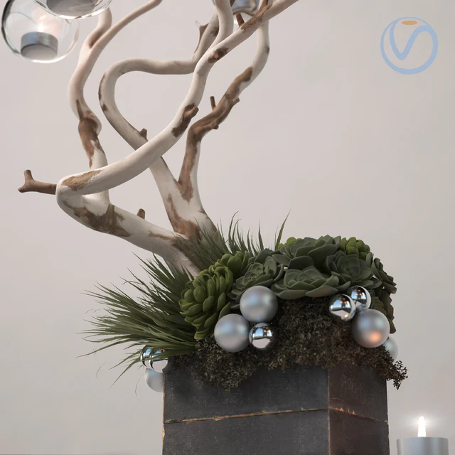 ikebana with candles — Descargar