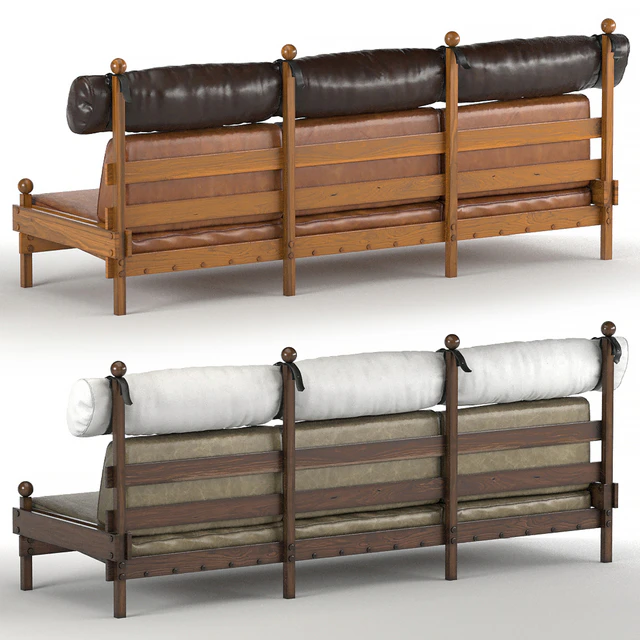 Sergio Rodrigues Tonico Sofa — Скачать
