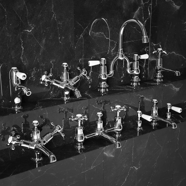 Burlington Basin &amp; Bidet Taps with Four Types of Handles — Descargar