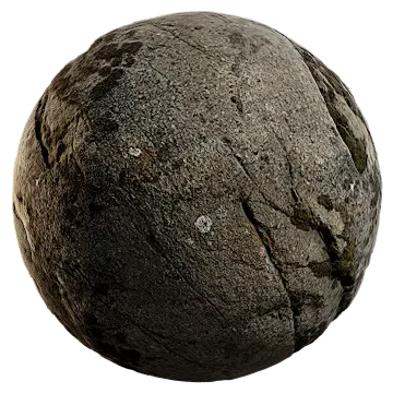 mossy rock cliff 002 — Скачать