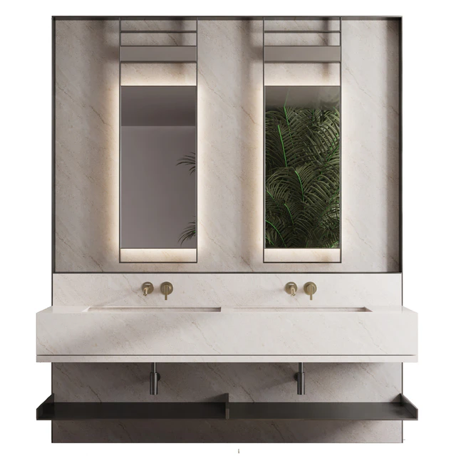 Bathroom furniture by inbani faucet set 62 — Скачать