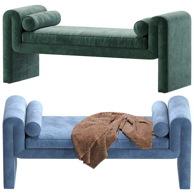 Mitchell Accent Bench By Burke Decor/Скамейка Митчелл Акцент — Скачать