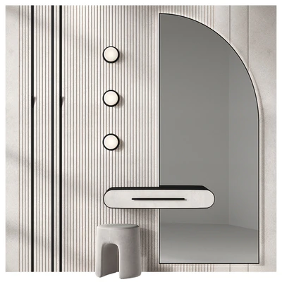 Composition of furniture in the hallway 2 — Ver 1