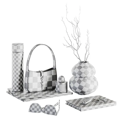 Decorative set with small bag — Ver 4