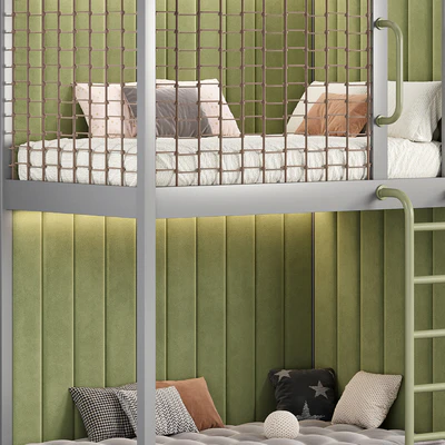 Designer two-level bed Kids room 23 — Ver 3