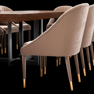 Garda Decor dining chair and Santa Barbara table — Ver 4