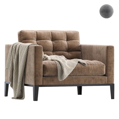 DAVIS Armchair Cazarina Interiors/Кресло ДЕЙВИС — Ver 1