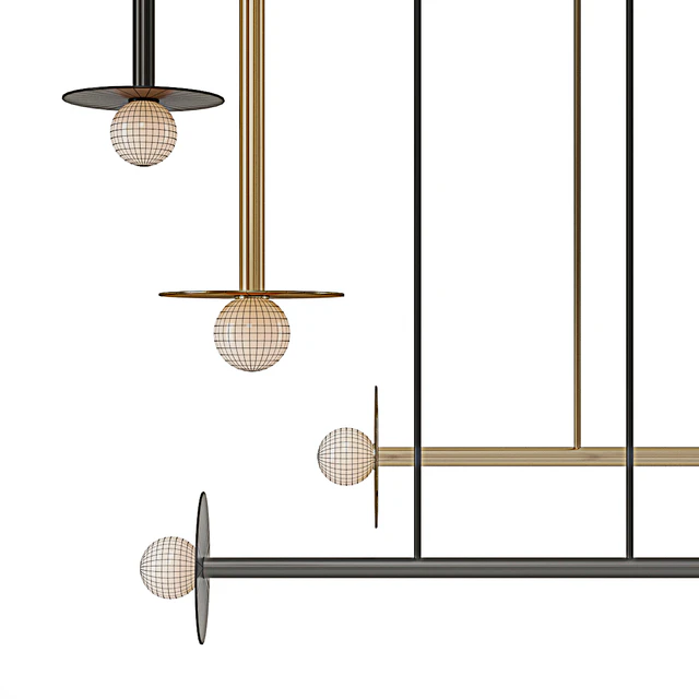 Nodes Pendant by Kelly Wearstler, Generation lighting — Скачать