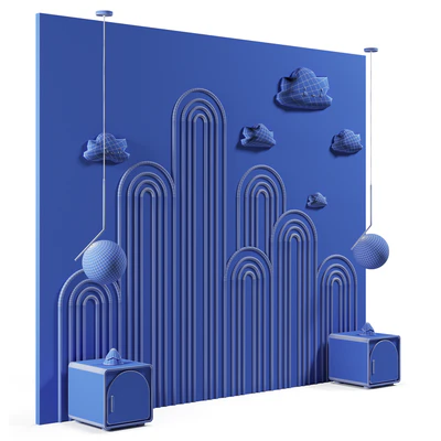 Headboard in nursery 05 — Ver 2