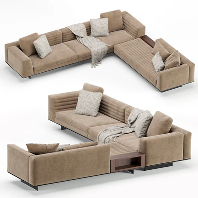 Minotti roger modular sofa — Ver 4