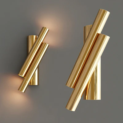 Two Oblique Rods Wall — Вид 1