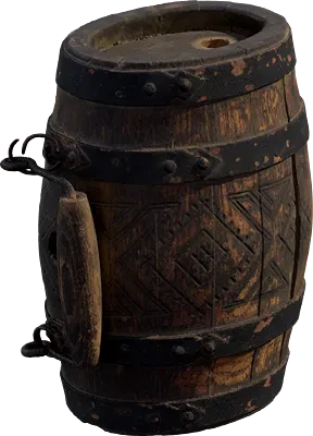 wooden keg 001 — download