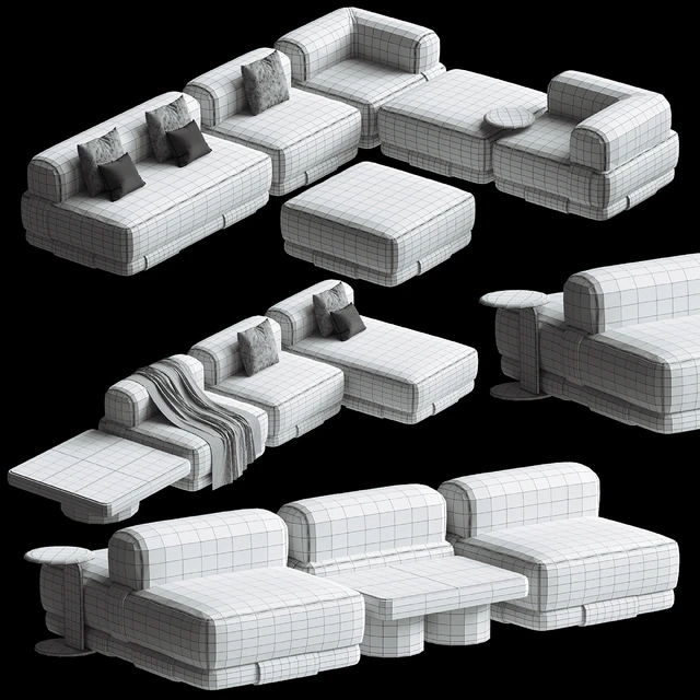 INSULA MODUlLAR Sofa Kettal — Descargar