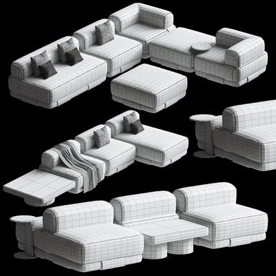 INSULA MODUlLAR Sofa Kettal — Ver 3
