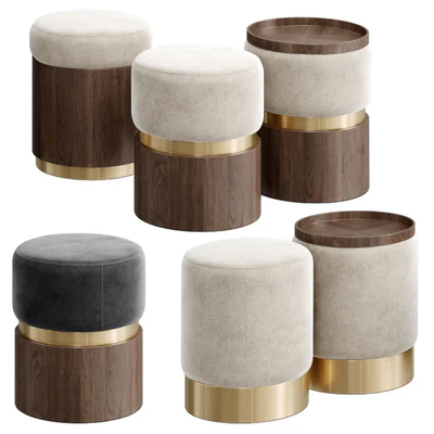 LUNE STOOLS by Carlyle Collective — Вид 1