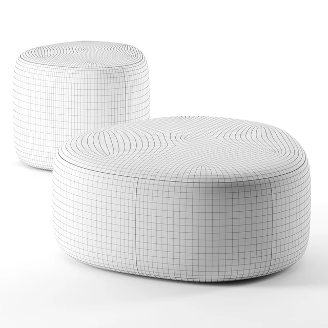 Wallis ottoman by Grazia&Co — Скачать