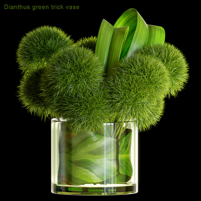 Dianthus green trick vase — Ver 1