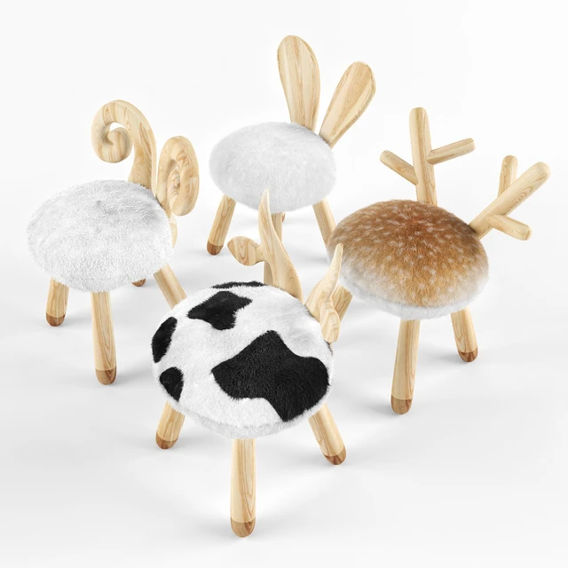 animal wooden set — Descargar