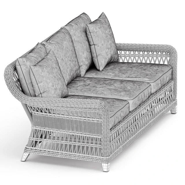 Arbor sofa 3 seat by Janus et Cie — Descargar